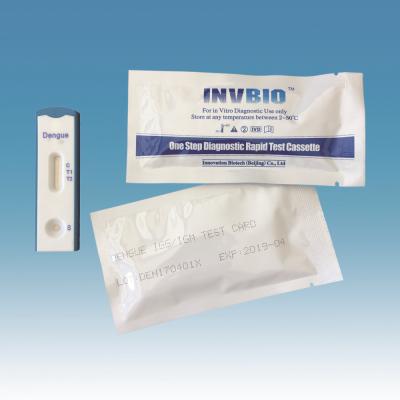China FSC INVBIO Infectious Disease Rapid Test Kits Dengue Fever Antibody IgM And IgG for sale