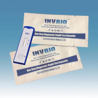China One Step IVD Infectious Disease Rapid Test Kits Medical Dengue Virus NS1 Antigen for sale