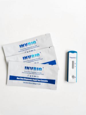 China Teste de diagnóstico rápido Kit Qualitative Test Ctni Detection do Troponin I à venda