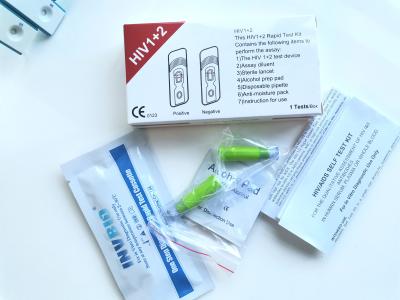 China Anti HIV Home MSDS Hiv Rapid Test Kits With OME Service for sale