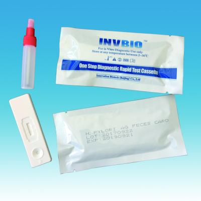 China Rapid Diagnostic 25pcs H Pylori Stool Antigen Test Kit CE Approved for sale