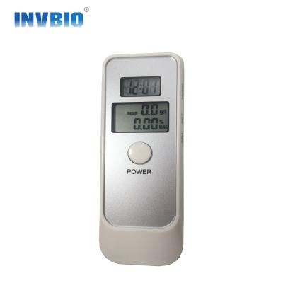 China Mini Portable Digital Display Alcohol Breath Tester Gray for sale