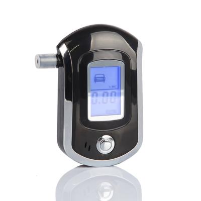 China El Lcd exhibe la boquilla emergida plana del sensor del alcohol del probador de la respiración del alcohol digital At6000 en venta