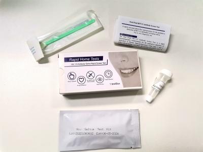 China Rapid Vertical Flow Aids One Step Hiv 1 2 Test Kit At Home for sale