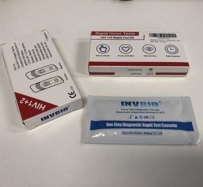 Chine Marque d'assurance qualité CE Dispositif de test sanguin d'anticorps anti-VIH pour maladies sexuellement transmissibles (MST) à vendre