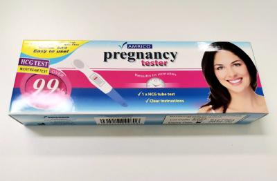 China Early Pregnancy Hcg Midstream Pregnancy Test Kit High Sensitivity Home Test for sale