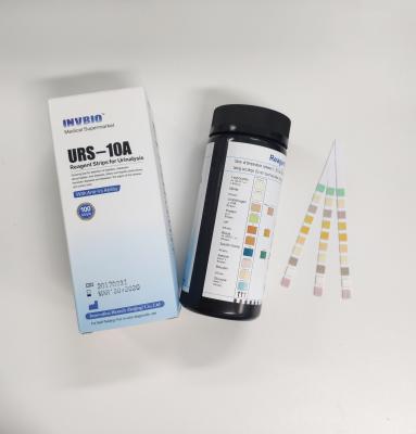China Normal Rapid FSC Urinalysis Dipstick Tests For Specific Gravity Glucose Ph Protein Leukocytes à venda