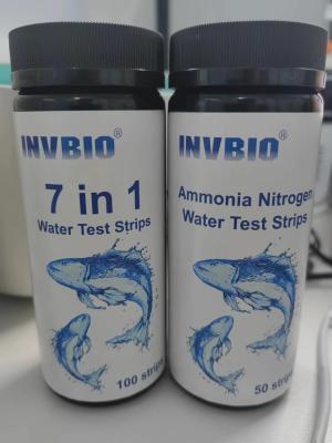 China 7 In 1 Aquarium FSC Drinking Water Analysis Kit Strips 100/Pack for sale
