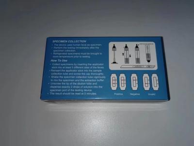 China 1 Pcs Fobt Test Kit / Tumor Markers Test Checks For Blood Hidden In Stool for sale