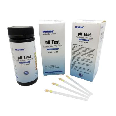 China One Step Urinalysis 4.5 - 9.0 Urine Ph Test Strips 100 At Home for sale