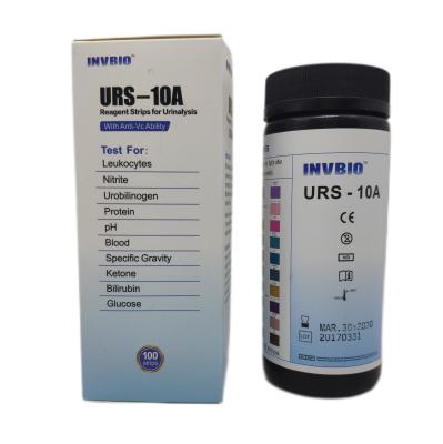 China Private Rapid Diagnostic Urine Reagent Strips Tests For Ph Protein en venta