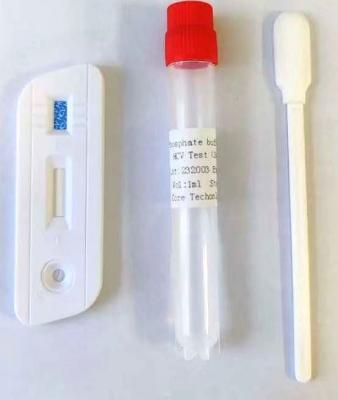 China Medical Ce Certified Infectious Disease Rapid Test Kits Hcv Saliva Rapid Test Card à venda