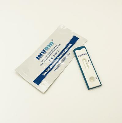 Chine 97% Specificity Healthcare Syphilis Rapid Screen Test At Home à vendre
