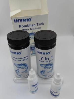 China Aquarium Pond Fish Tank Water Quality Test Kit 7 In 1 Strips 100/Pack en venta