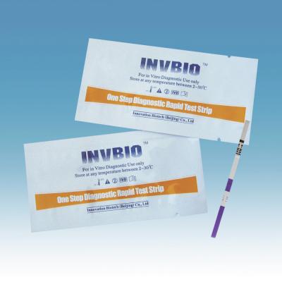 China Opk Fertility Lh Ovulation Rapid Test Detection Kit At Home Fda Ce Fsc Approved for sale