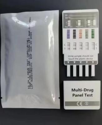 China Hoge nauwkeurigheid Doa Drug Abuse Test Kit Panel 10 Multi Drugs Screen Urine Home Te koop