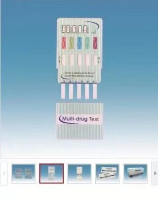 China One Step Identify Diagnostics Self-test 5 Panel Drug Test Kit en venta