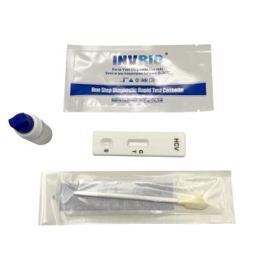China Saliva Antigen Hcv Rapid Test Kit Infectious Disease Ce Approved for sale
