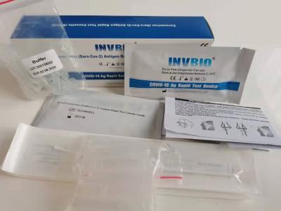 China Ce Approved 15 Minute Free Home Covid Test Kits High Accuracy for sale