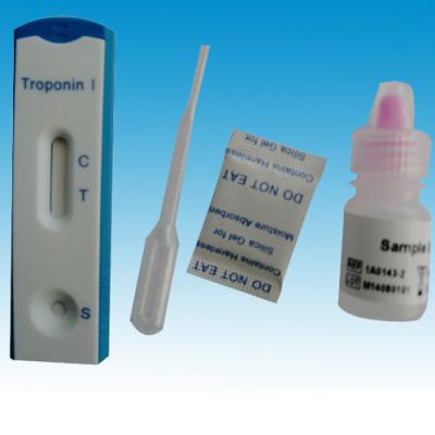 China Troponina profesional de la alta sensibilidad yo equipo rápido de la prueba en sangre entera en venta