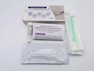 Китай 99% Oraquick Saliva Hiv Oral Swab Test Accuracy Invbio In Vitro Diagnostic Use продается