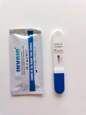 China 98% Accuracy Ce Certified Rtk Coronavirus Antigen Swab Test Self Test zu verkaufen