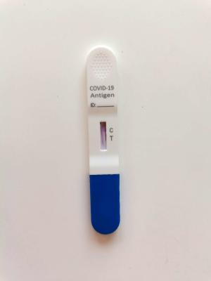 China Fast Accurate Covid Antigen Test Kit Saliva Self Test Kit 25pcs / Box for sale