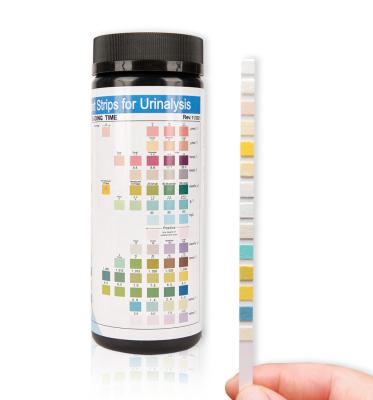 China 14-In-1 Urinalysis Sticks Test Strips Easy To Operate At Home And In Lab en venta