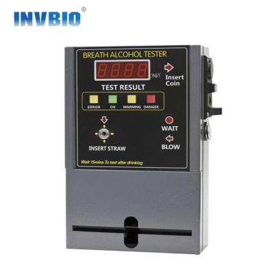 China Digital Lcd Display Coin Operated Breathalyzer At319 for sale