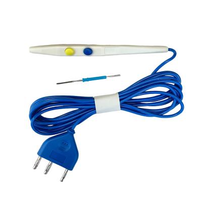 China Instrumentos quirúrgicos desechables de alta frecuencia Electrodo quirúrgico pluma de cuchillo eléctrica en venta