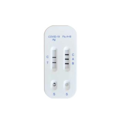 China Rapid and Accurate Cov - 2 Influenza A / B Self Test for Dual Diagnosis 1pcs/Box Te koop
