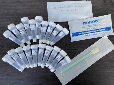 中国 Accuracy Reliability Covid-19 Oral Fluid Rapid Antigen Test Kit 販売のため
