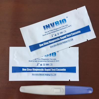 China Early Detection HCG Midstream Pregnancy Urine Test Easy To Use Te koop