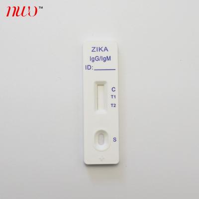 China High quality Medical IVD rapid diagnostic test kits zika IgG/IgM Test Card rtk home test kit for sale