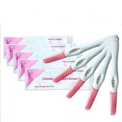 China Quick Delivery Plastic Hcg Test Midstream For Pregnancy Test for sale