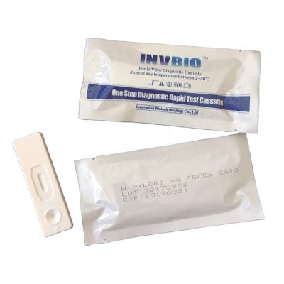 China Plastic Card Self H. Pylori Antigen Stool Test Kit 25pcs / Box for sale