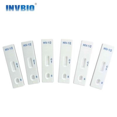 China Whole Blood Tri Line HIV Infectious Disease Rapid Test Kits Cassette for sale