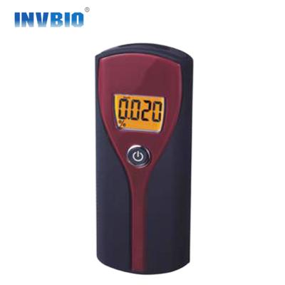 China Portable Police Breathalyzer Alcohol Tester Orange Colored Backlight for sale