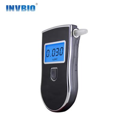 China Blue Backlight LCD Accurate Portable Breathalyzer Police Alcohol Tester for sale