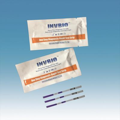 Chine kits d'essai de fertilité de l'urine 15mlU/Ml pour les bandes d'essai rapides d'ovulation de main gauche de femmes à vendre