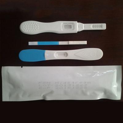 China Em casa Midstream do teste da menopausa dos jogos FSH do teste da fertilidade 5 minutos à venda