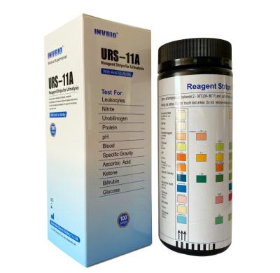 中国 セリウム速いテスト10変数尿検査テスト ストリップの質的な検出 販売のため