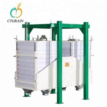 China Twin - Section Plan Sifter Machine Flour Mill Equipment 2-10 T / H FSFJ Series for sale