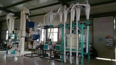China ODM Factory China Wheat Maize Corn Flour Meal Grits Processing Milling Machine Mill à venda