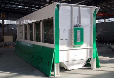 China 100T / Feijão da limpeza do milho da capacidade de H que classifica a cor personalizada industrial da máquina à venda