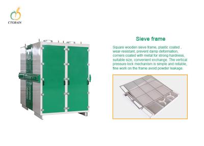 China Flour Plansifter 5.5kw 55.4m2 Grain Milling Equipment for sale