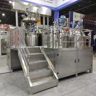 China SUS304 3600rpm Toothpaste Production Line Vacuum Emulsifying Mixer for sale