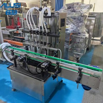 China Food Beverage Bottle Filling Machine Automatic 6 Head Magnetic Pump for sale
