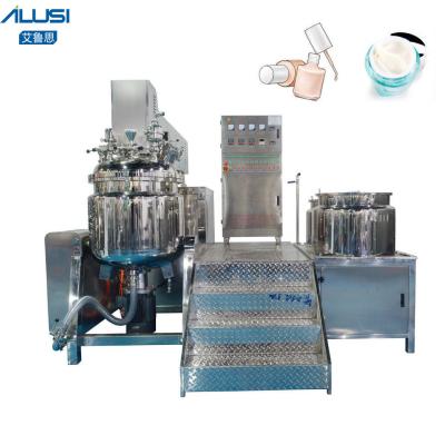 China Cream Vacuum Honey Mayonnaise Making Machinery Homogenizing Emulsifier Mixing Equipments for sale