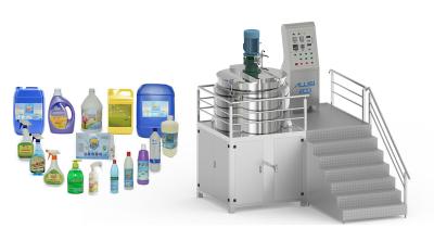 China Máquina de mezcla de gel de ducha Tanque de mezcla de acero inoxidable mezclador de homogeneizador de detergente líquido en venta